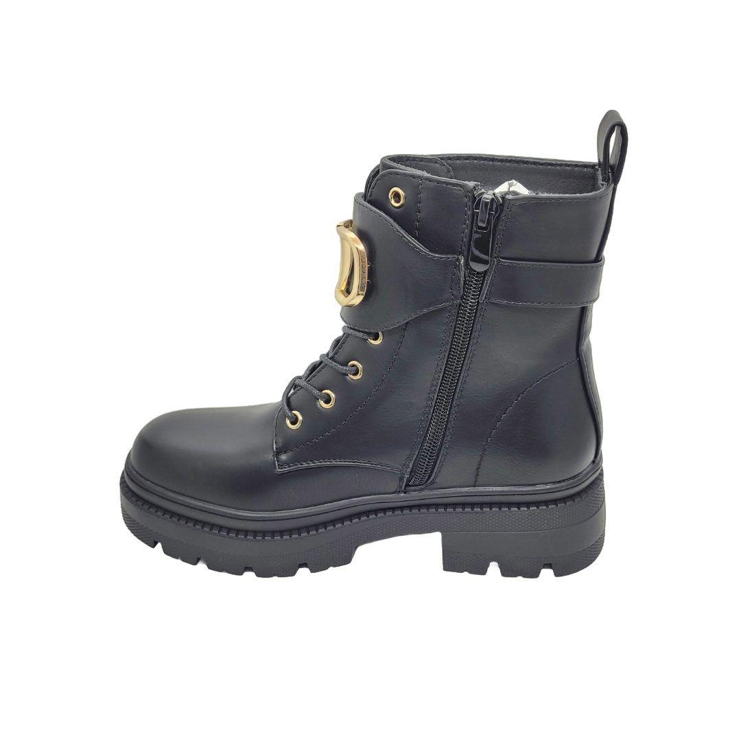BOTINES CELINA RIGIO NEGRO 24JS05-1