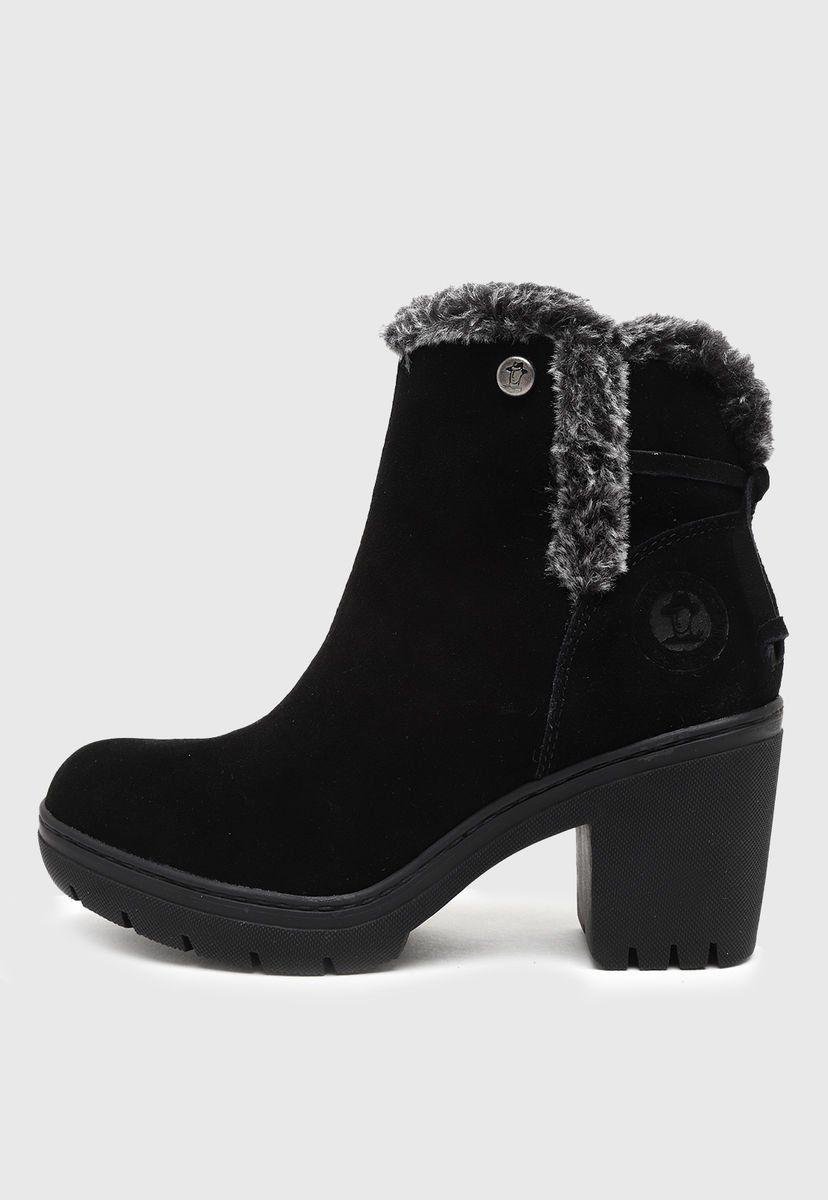 Botín Cuero Negro Panama Jack WD05324001-DI-1
