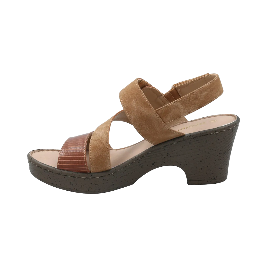SANDALIAS AZALEIA MILAN 2 COGNAC MUJER AZ210011302-N17-1