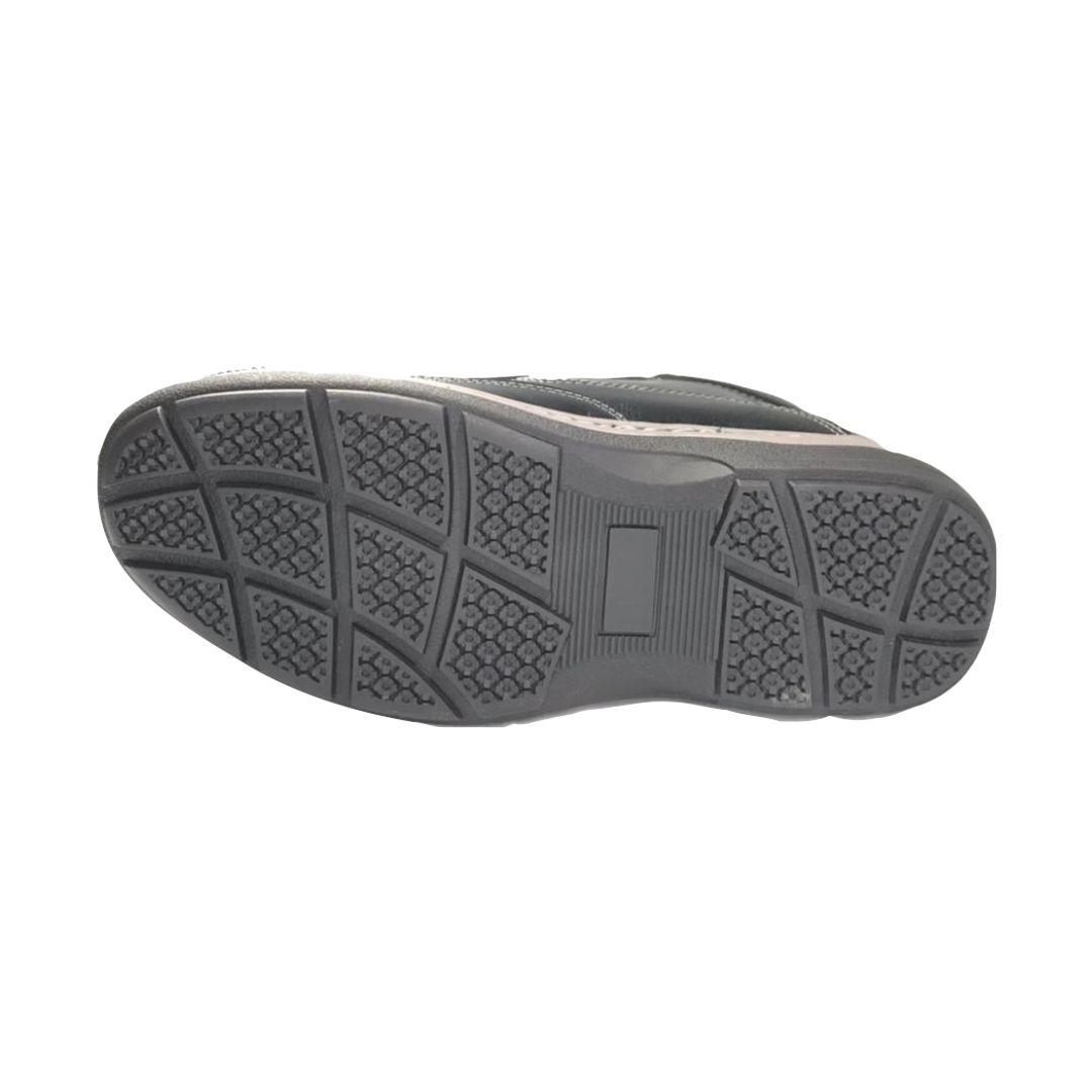 Zapatos Stylo De Hombre Negros B09801-3BK-2