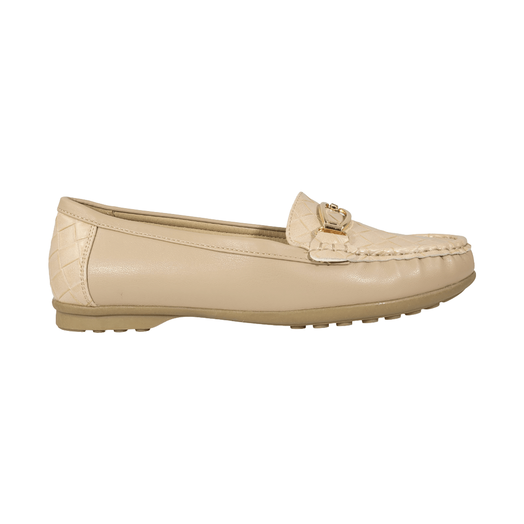 MOCASINES HUALUNAOTE BEIGE MUJER H-106-0