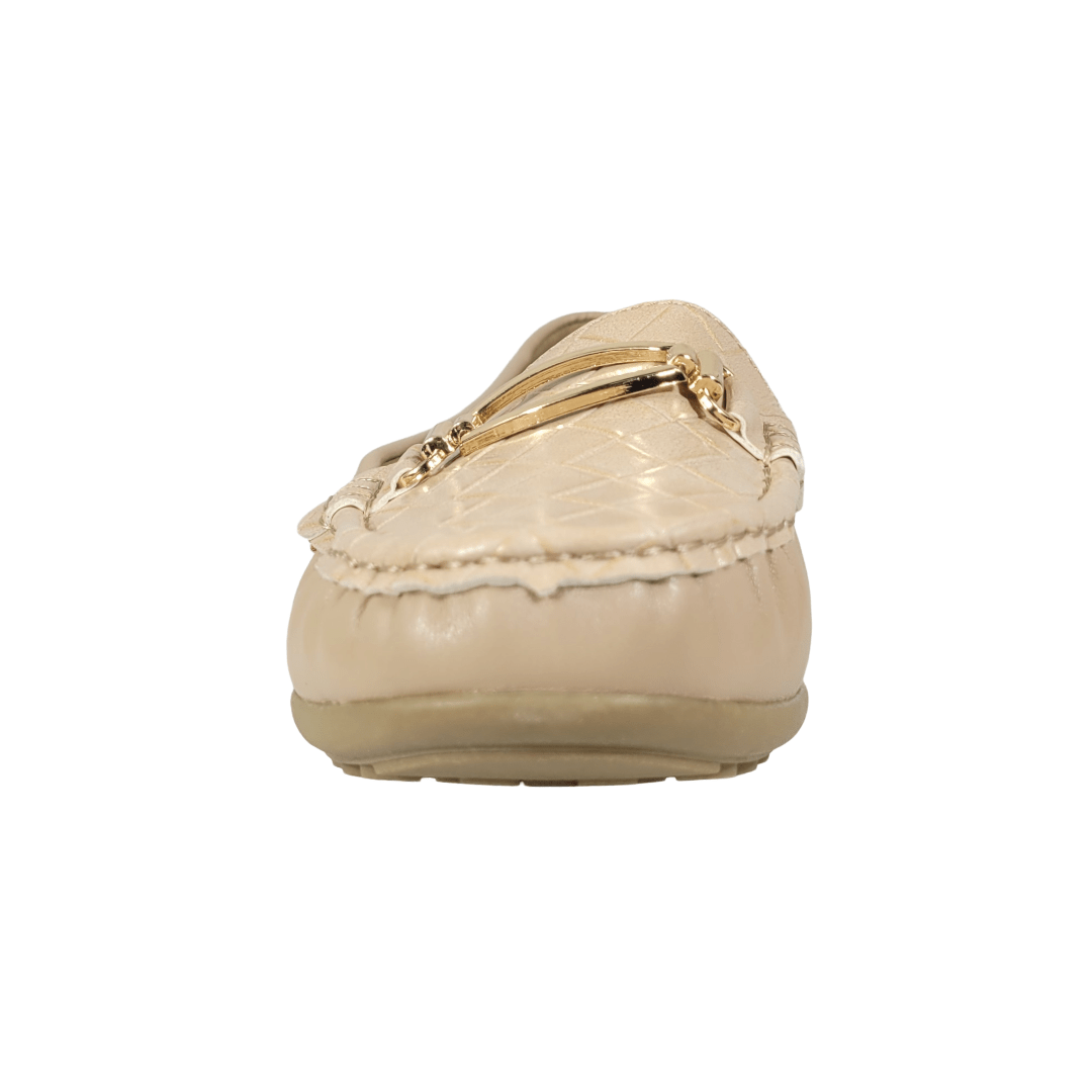 MOCASINES HUALUNAOTE BEIGE MUJER H-106-2