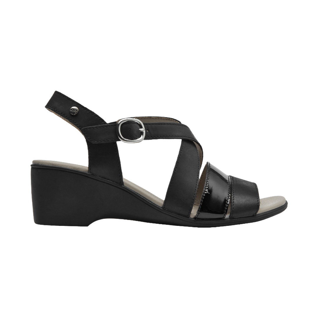 SANDALIAS BRUNO ROSSI NEGRO MUJER BRM0010-0