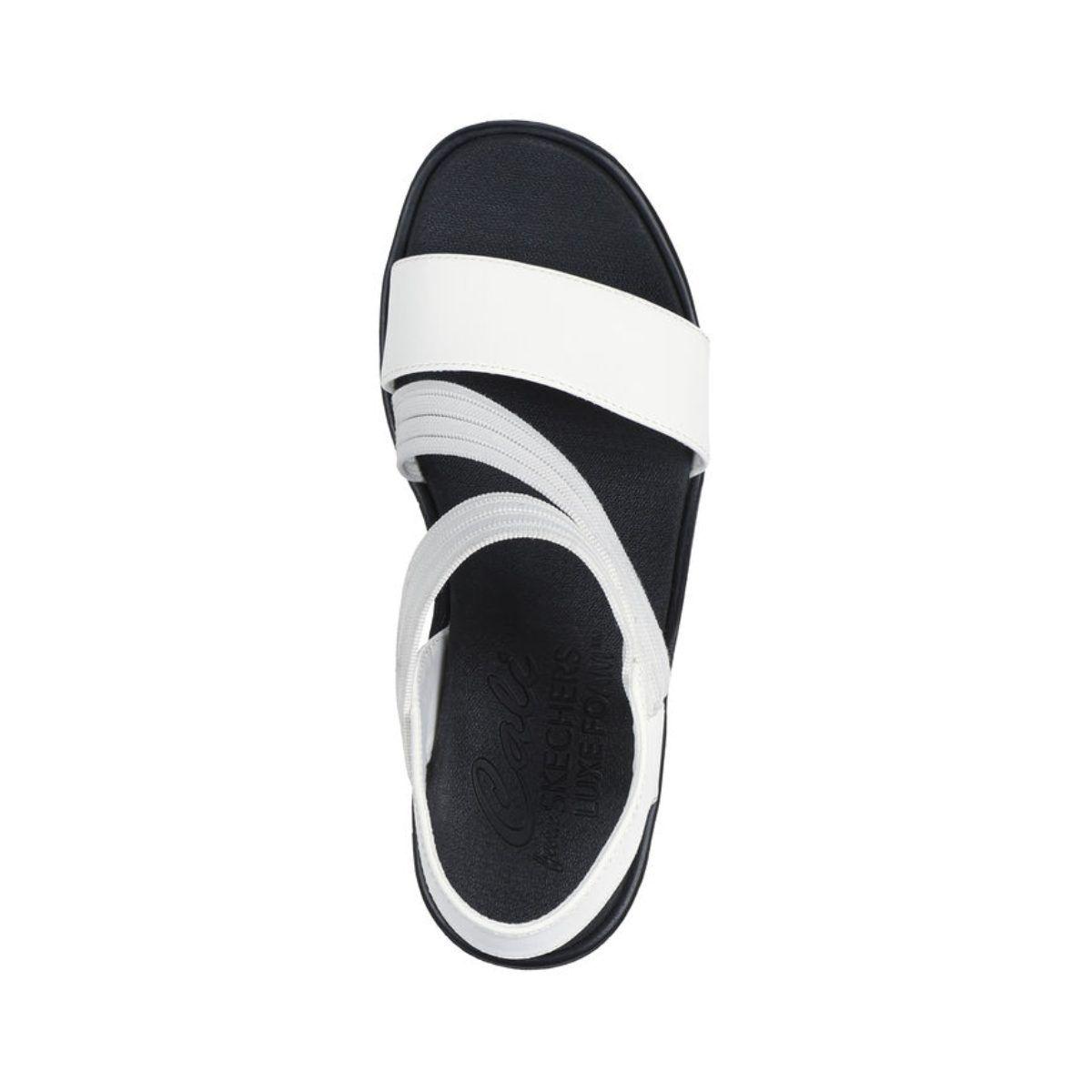 SANDALIAS SKECHERS RUMBLE ON 19610-WHT-3