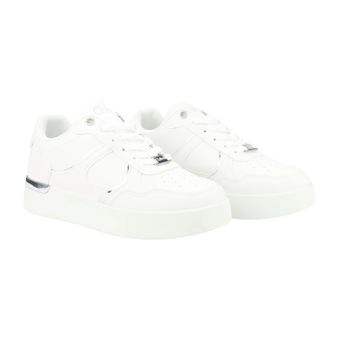 ZAPATILLAS CHALADA BLANCO/PLATEADO | 23-JADE-1-1