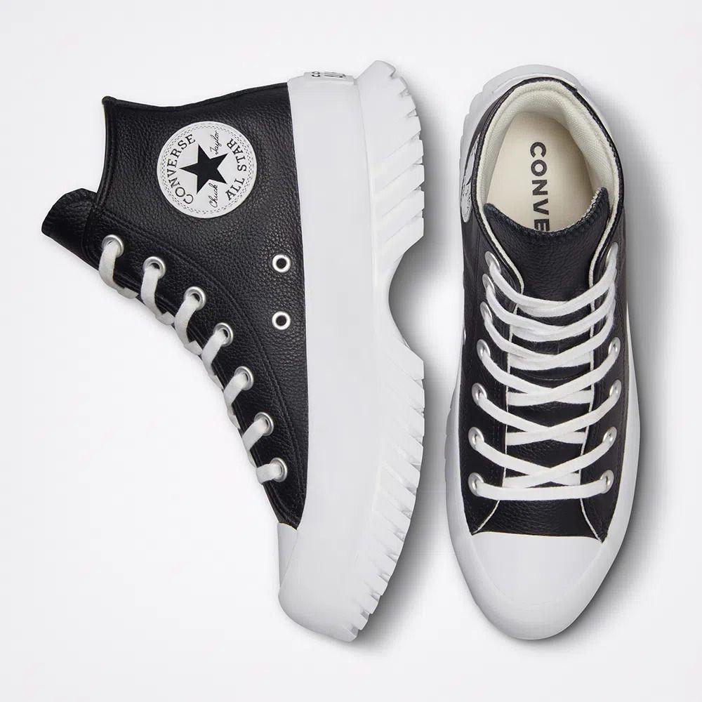 ZAPATILLA CUERO CHUCK TAYLOR ALL STAR LUGGED CONVERSE UNISEX NEGRO A03704C-001-3