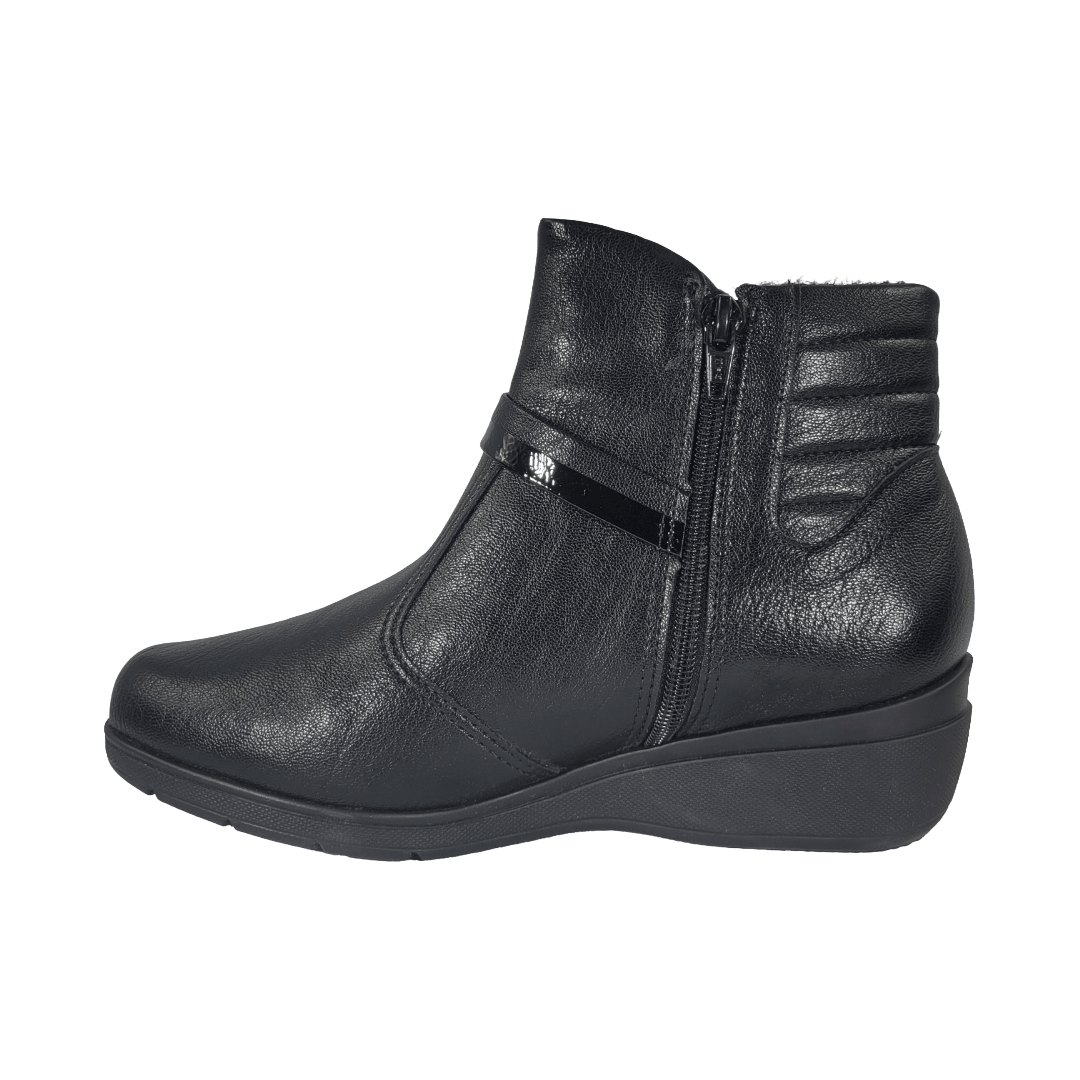 BOTINES PICCADILLY NEGRO CASUAL MUJER PI-11713600000001-2