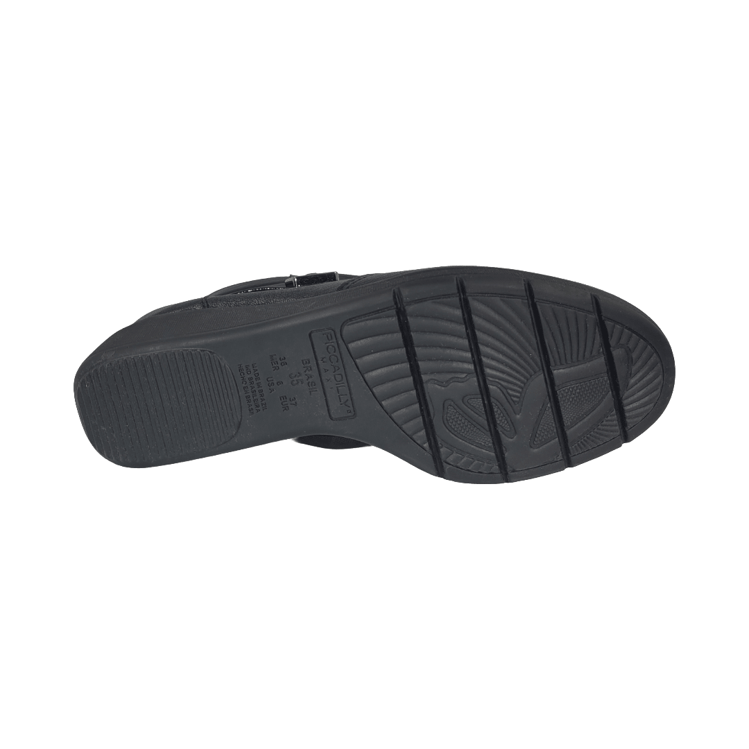 BOTINES PICCADILLY NEGRO CASUAL MUJER PI-11713600000001-4