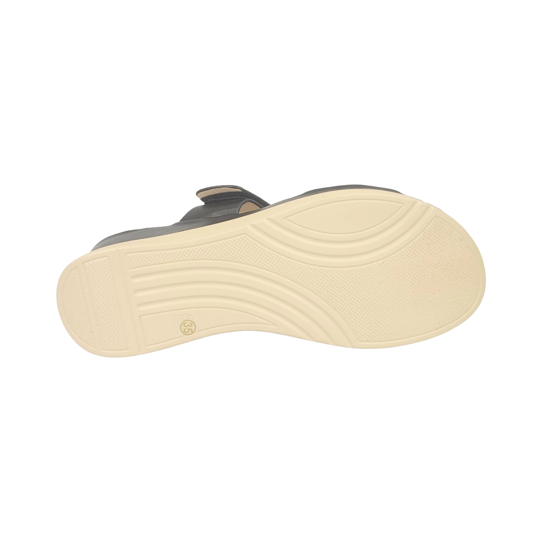 SANDALIAS BY PASS NEGRO MUJER Y3610-1A-4