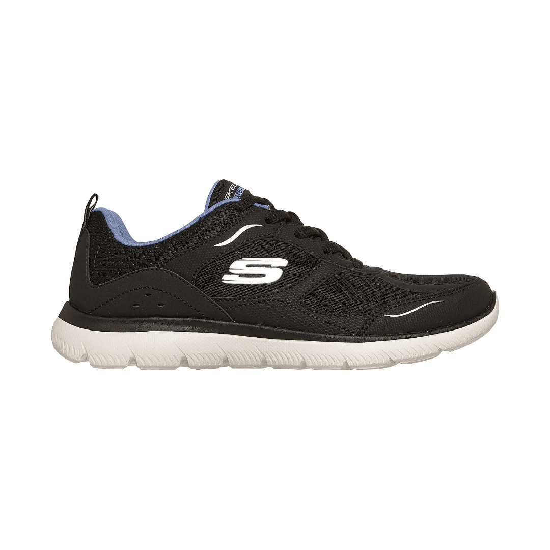 ZAPATILLAS URBANAS SKECHERS SUMMITS MUJER | 150290-BKBL-0