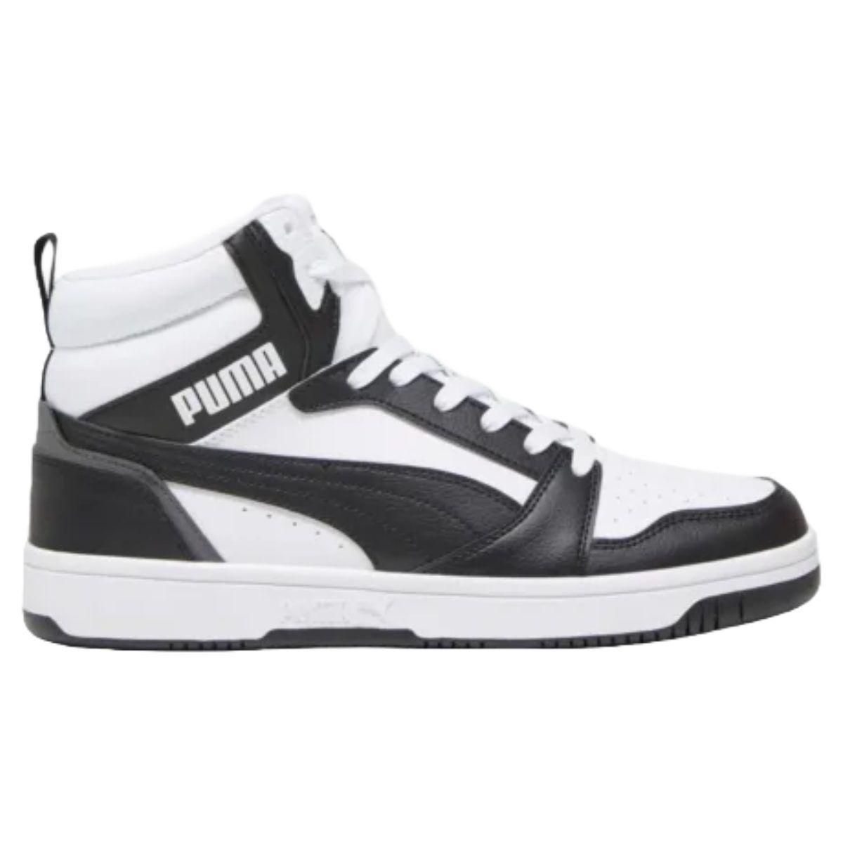 ZAPATILLAS PUMA REBOUND MID BLANCO/NEGRO | 392326 01-0