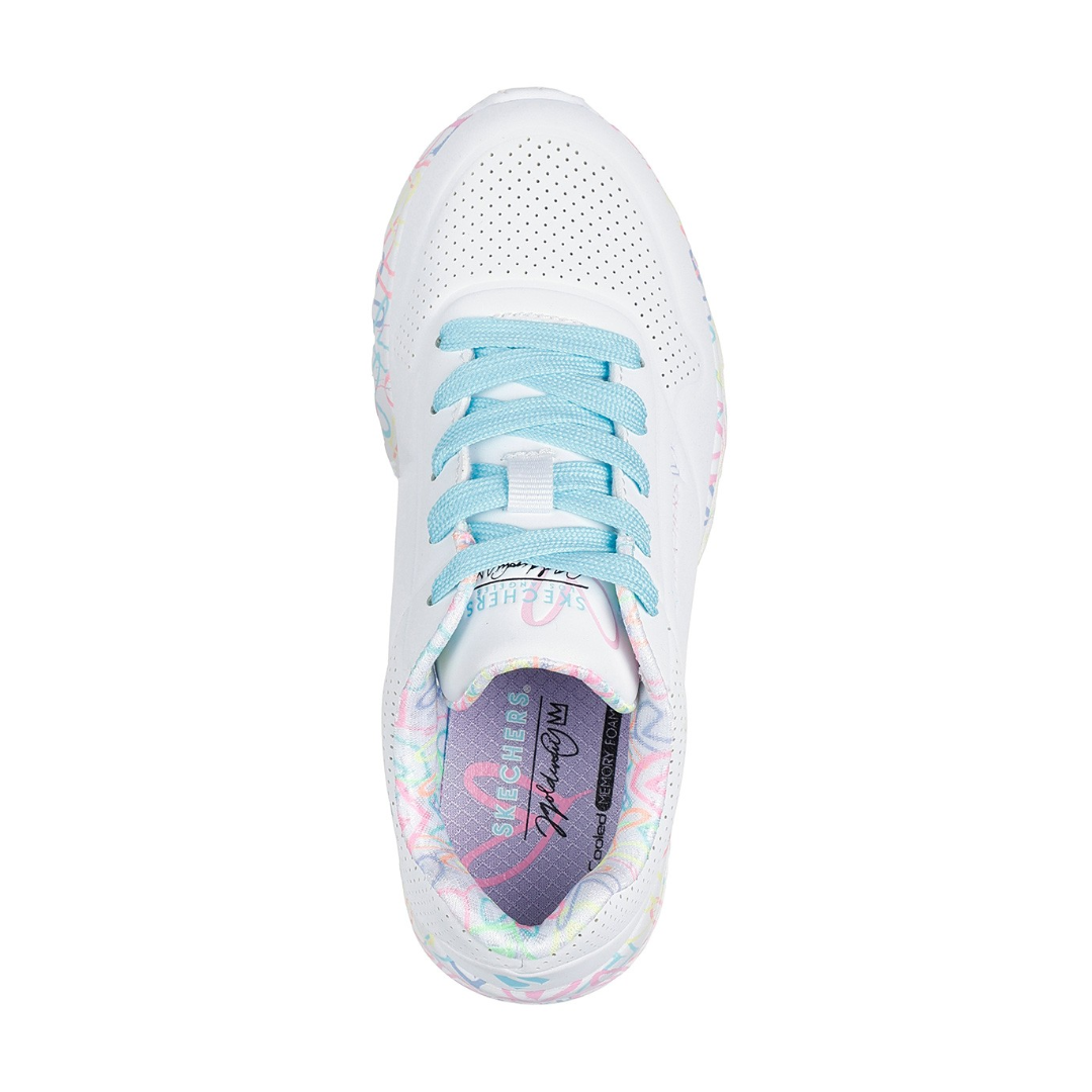 ZAPATILLAS URBANAS SKECHERS UNO LITE INFANTIL | 314976L-WPTQ-2