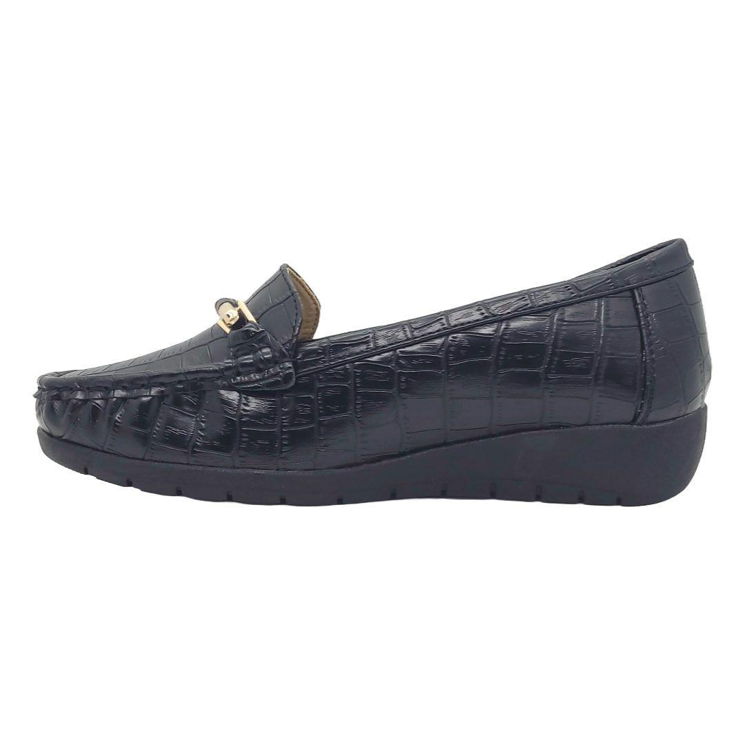 MOCASINES HUALUNAOTE BLACK | H-116-1