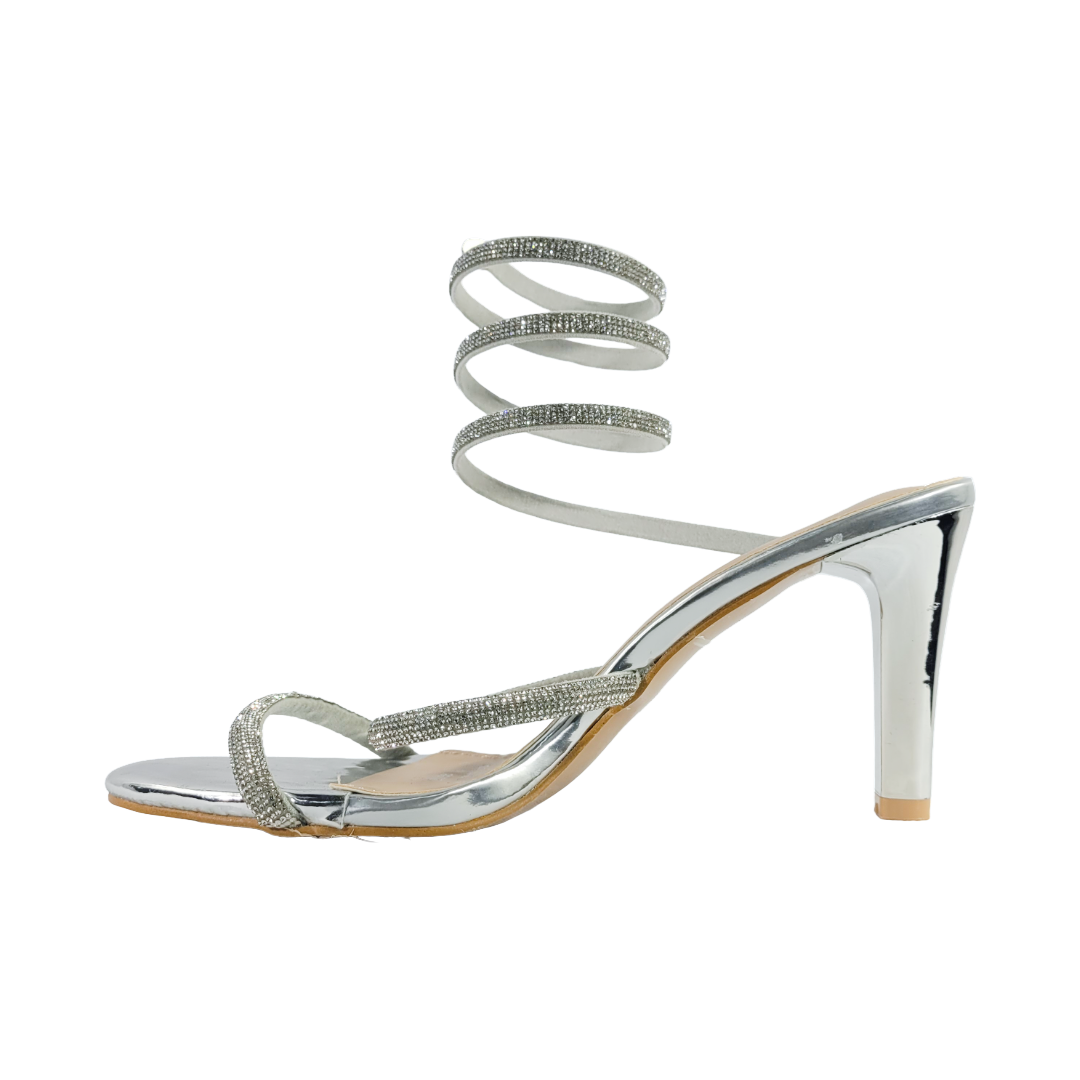 SANDALIAS DE FIESTA AGUXI PLATEADO MUJER | 2098-3