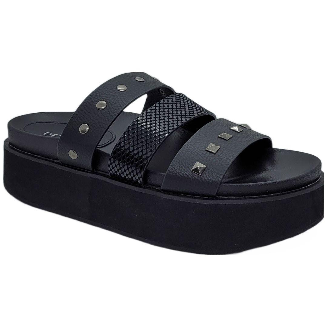 Sandalias Detogni Mundaka Negro VJ2304120-0