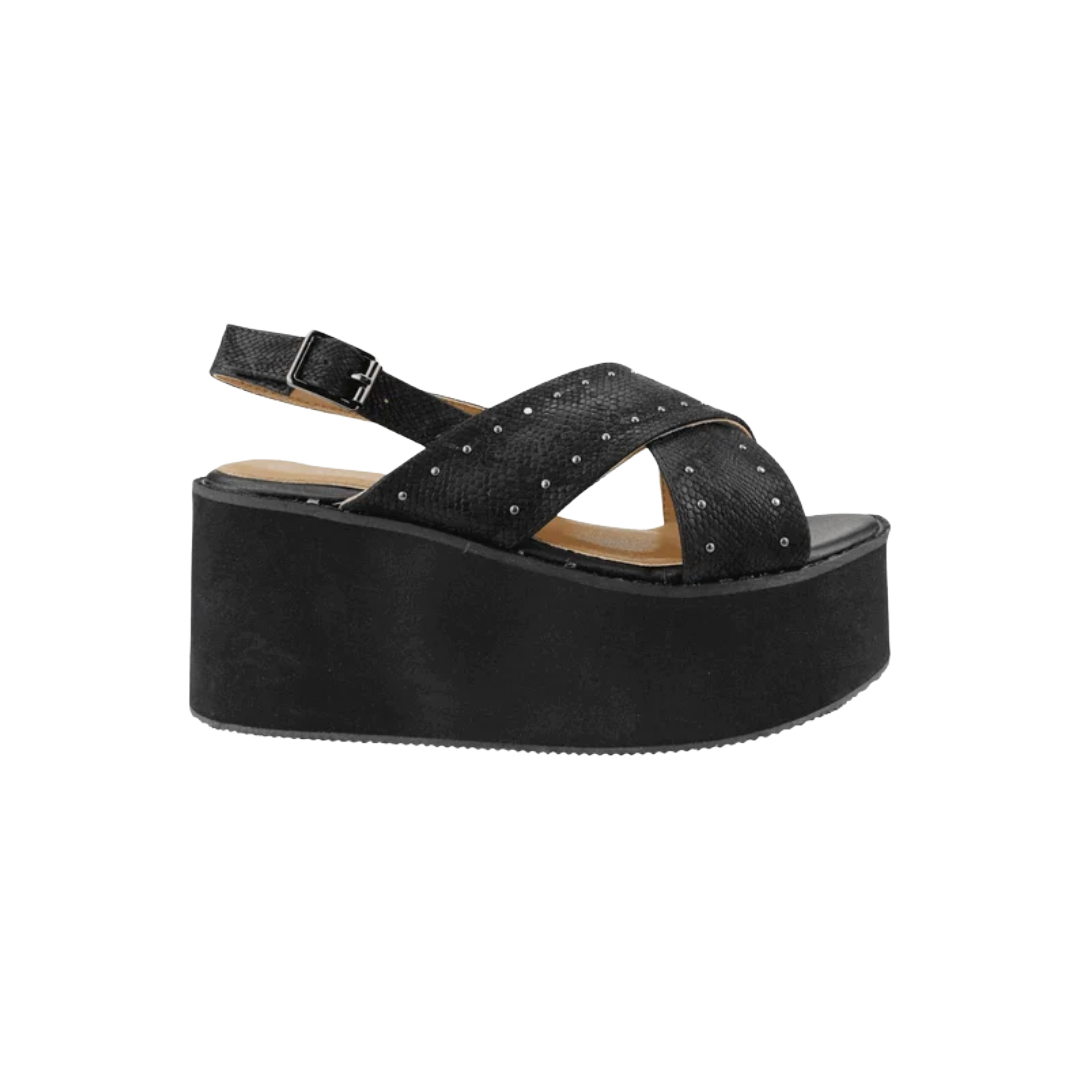 SANDALIAS DE FIESTA NEW WALK NEGRO MUJER E2022-90-0