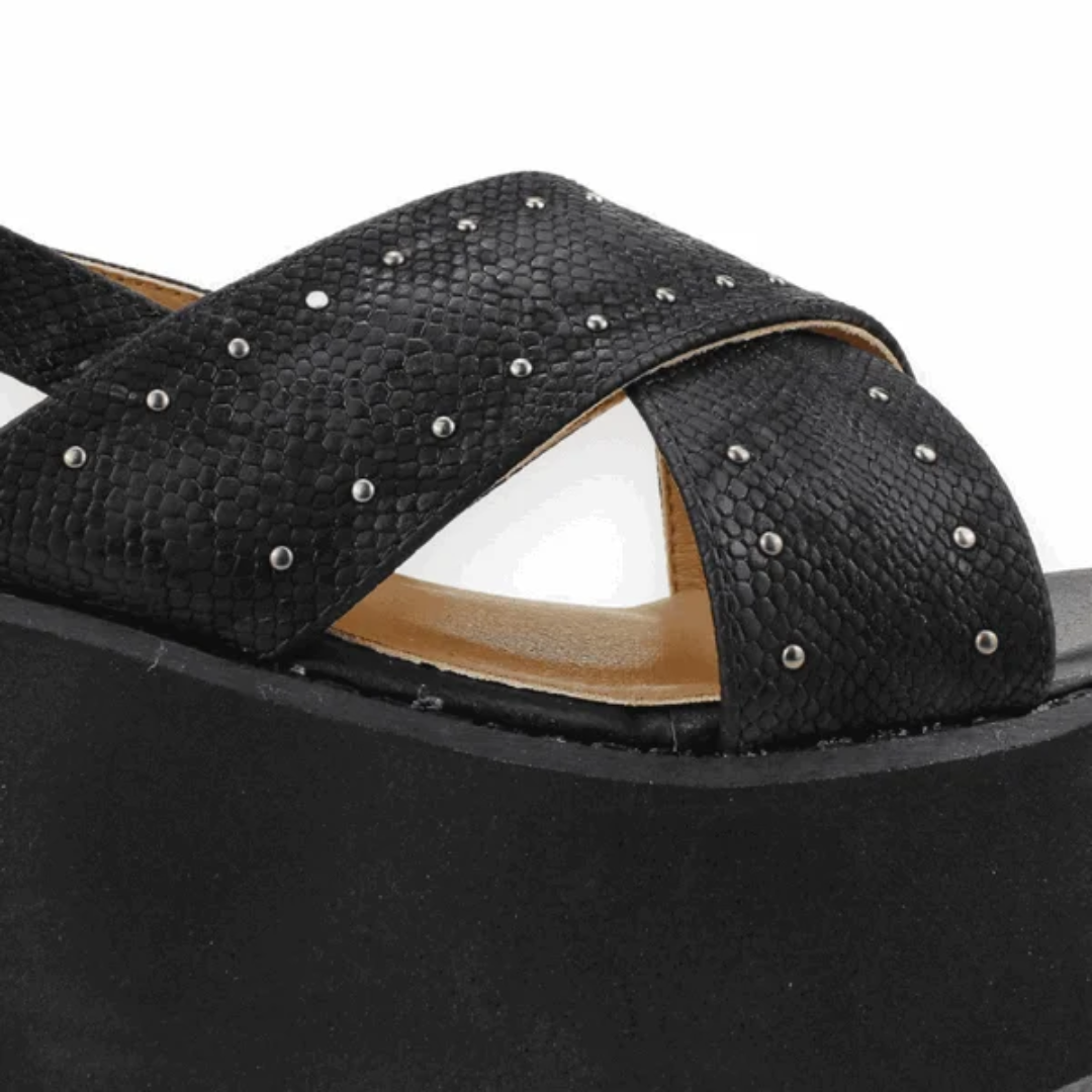 SANDALIAS DE FIESTA NEW WALK NEGRO MUJER E2022-90-3