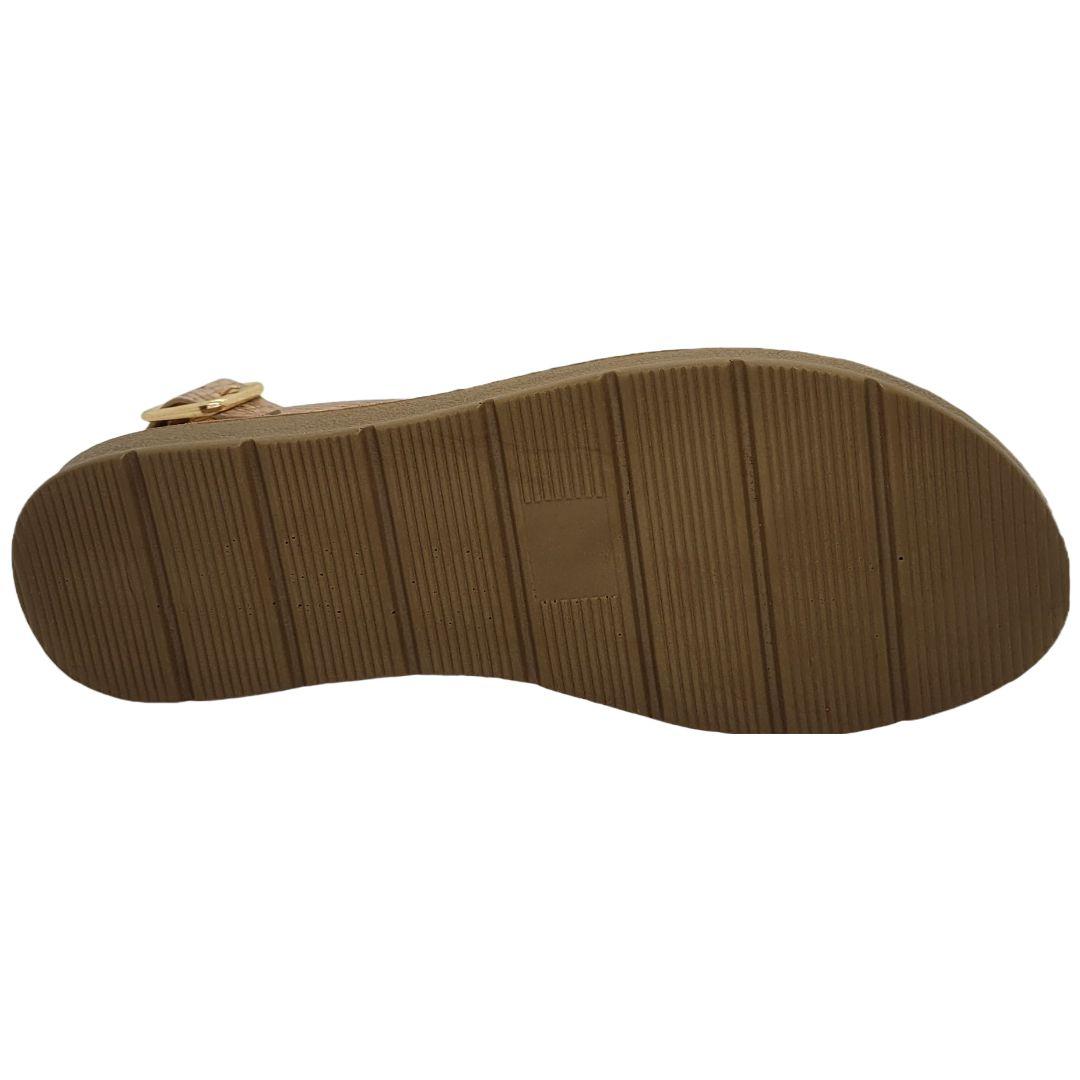 SANDALIA BONNY FRANCO GOLD MUJER 395-12-2