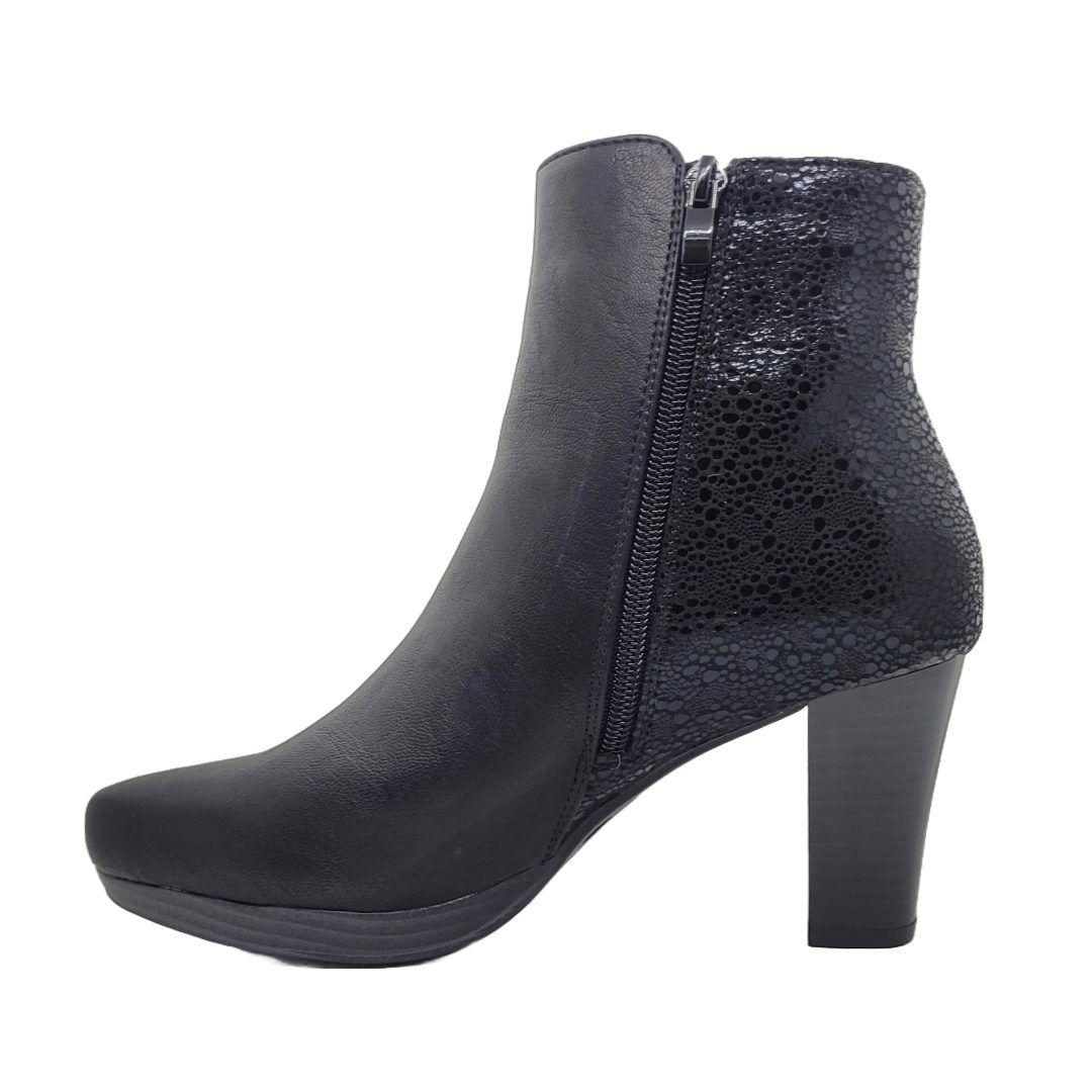 BOTINES BONNY FRANCO NEGRO 388-3201-1