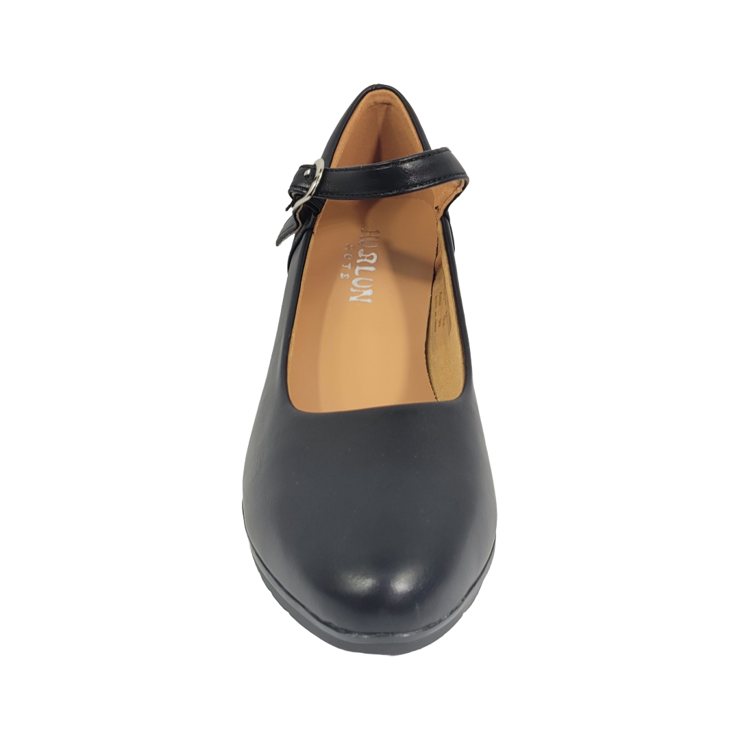 ZAPATOS DE CUECA HUALUNAOTE NEGRO MUJER A0817-4