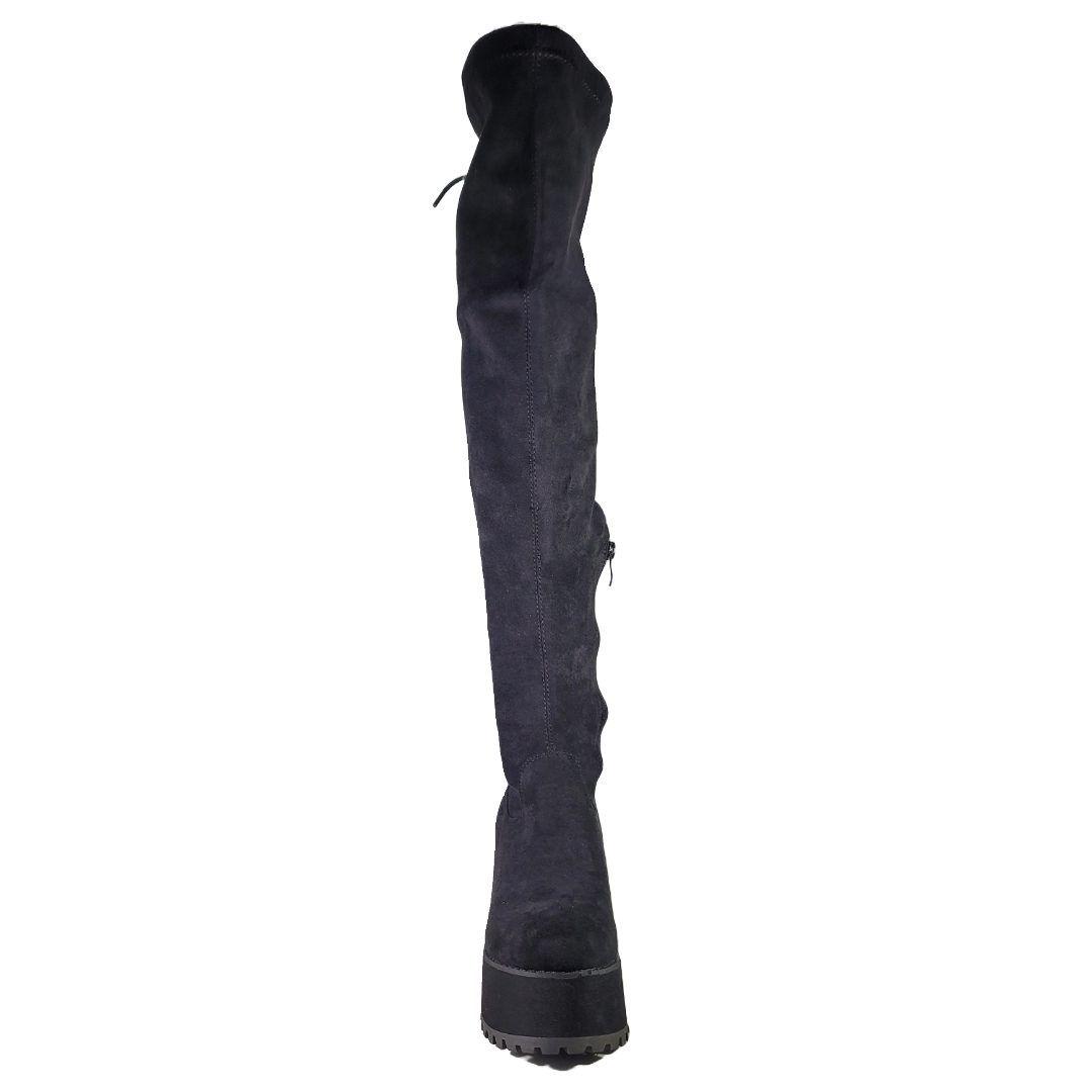 BOTAS BOTELI GAMUZA NEGRO | R71-2