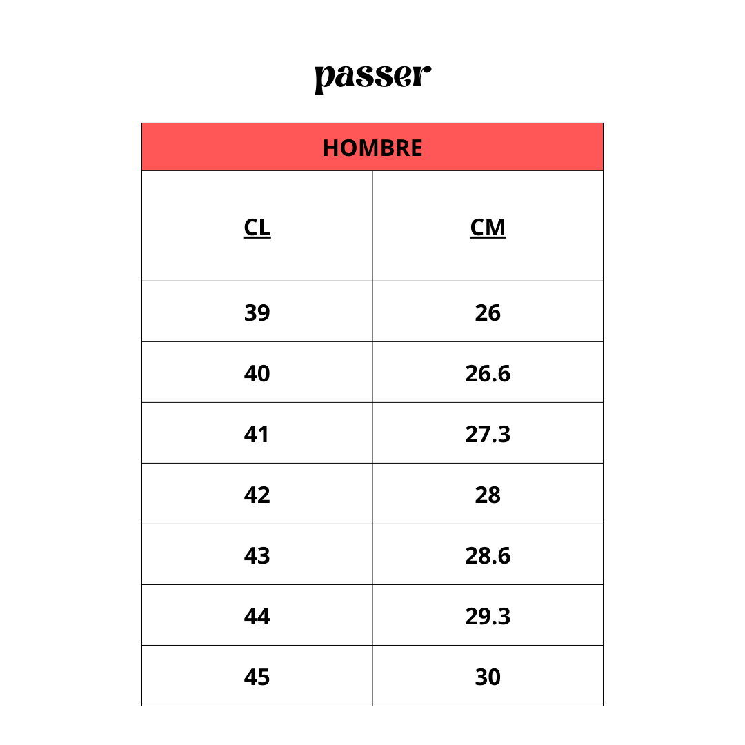 MOCASINES PASSER NEGRO HOMBRE | 421-02-6