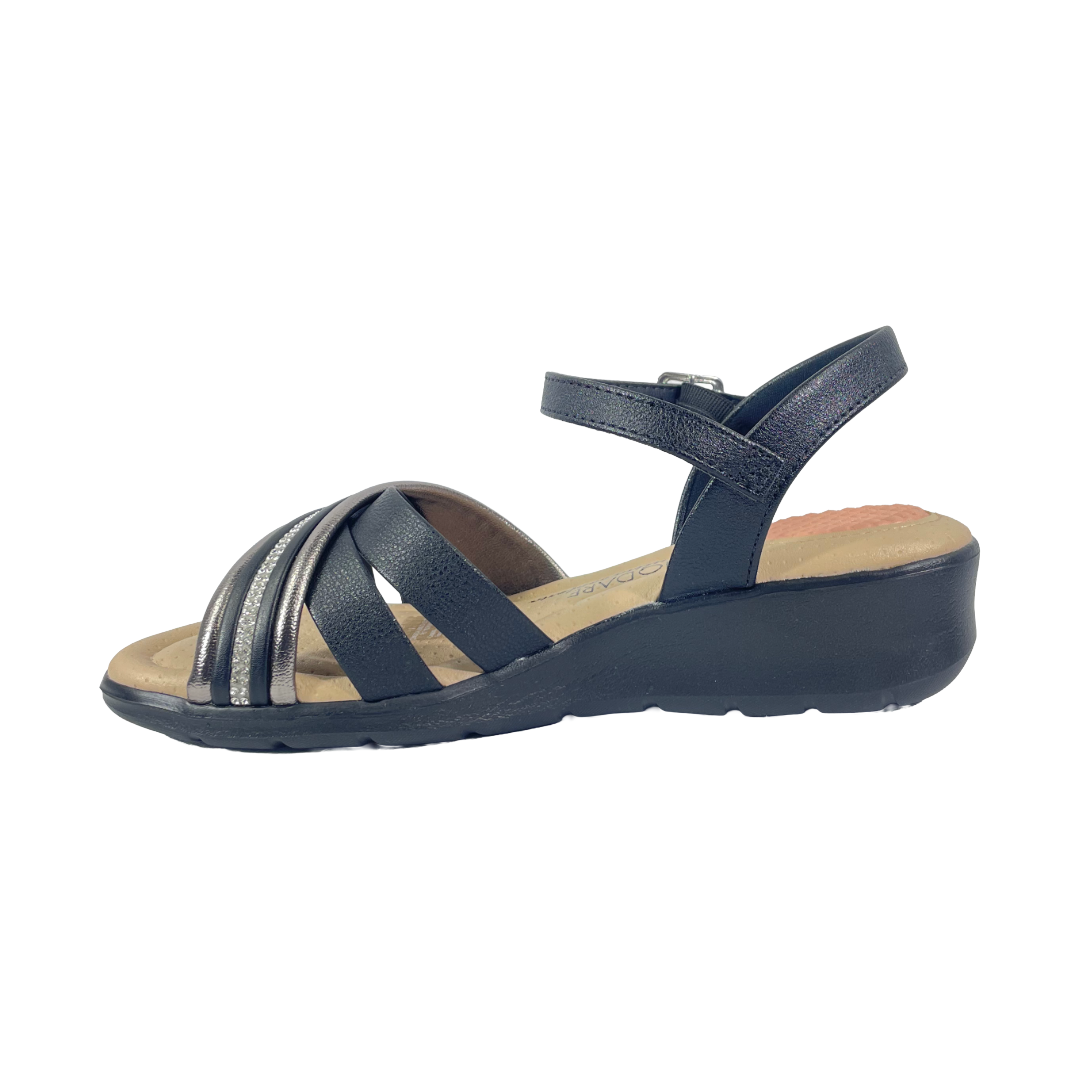 SANDALIAS MODARE NEGRO MUJER | 7190.102.23524-99129-3