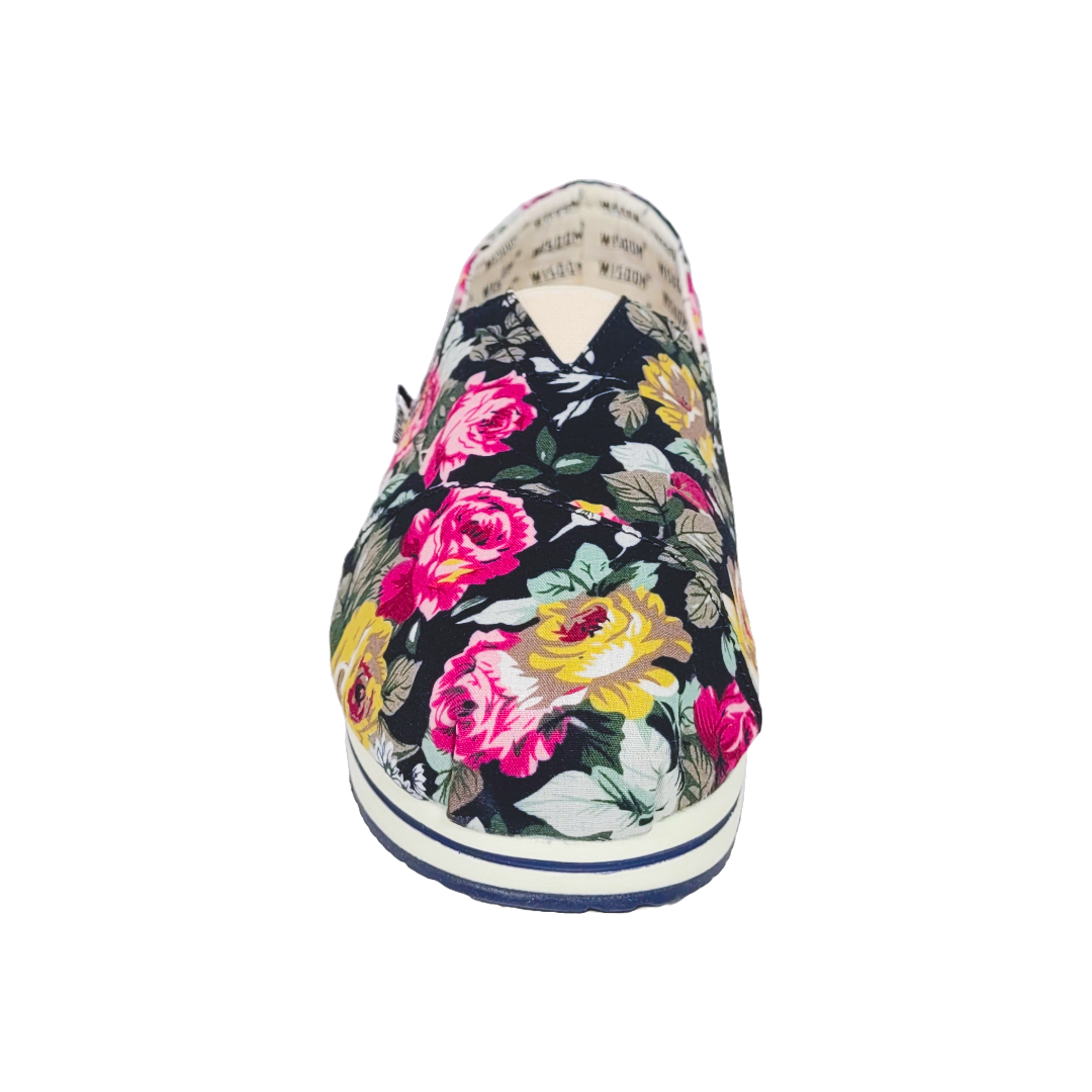 ALPARGATAS WISDOM FLOREADO PURPLE MUJER | W-010-2
