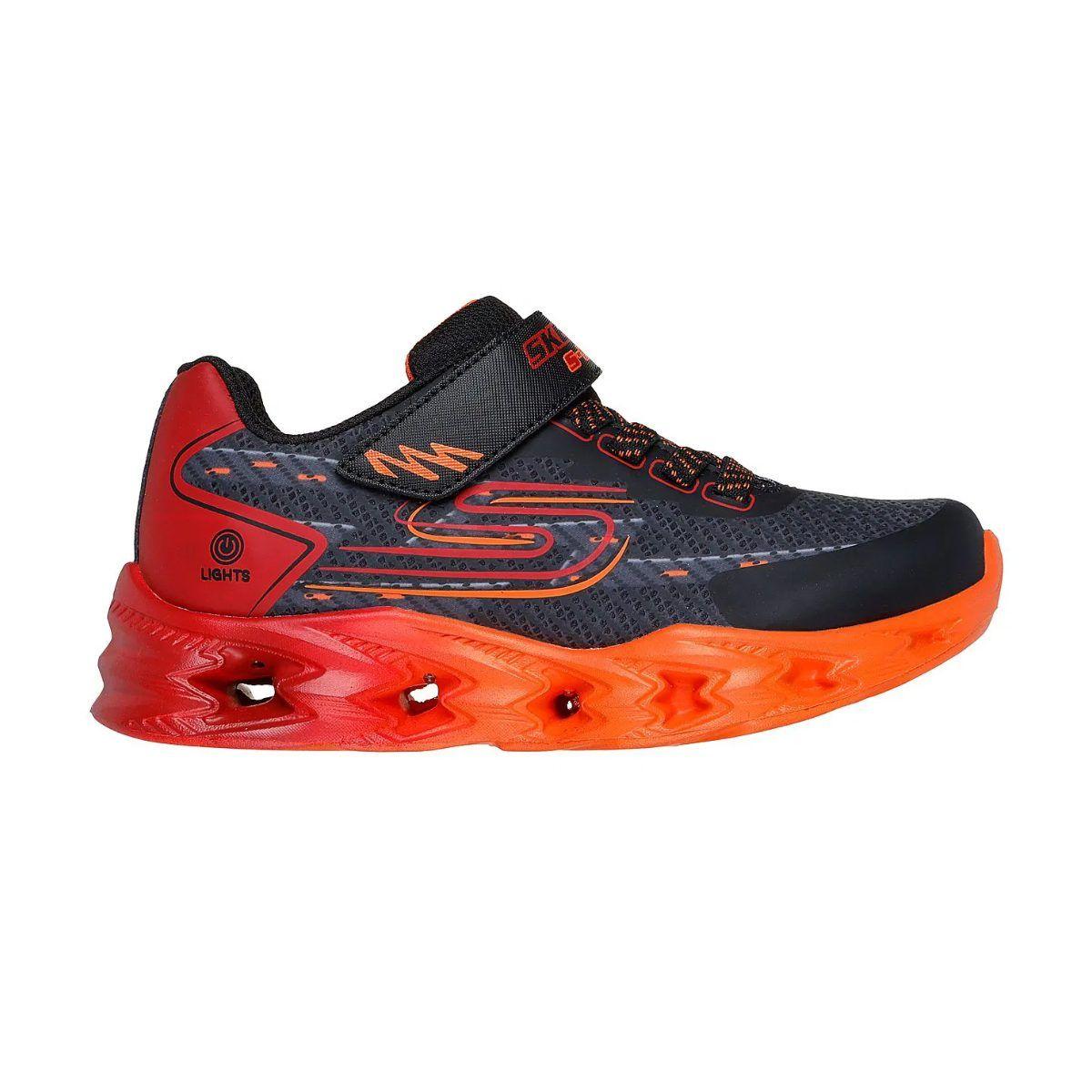 ZAPATILLAS SKECHERS VORTEX 2.0 INFANTIL 400604L-BKRD-4