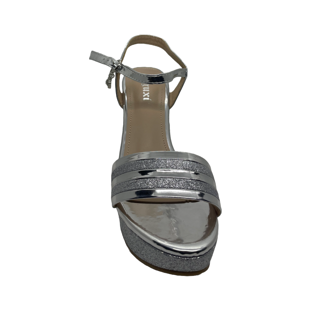 SANDALIAS DE FIESTA AGUXI SILVER | 2101-2