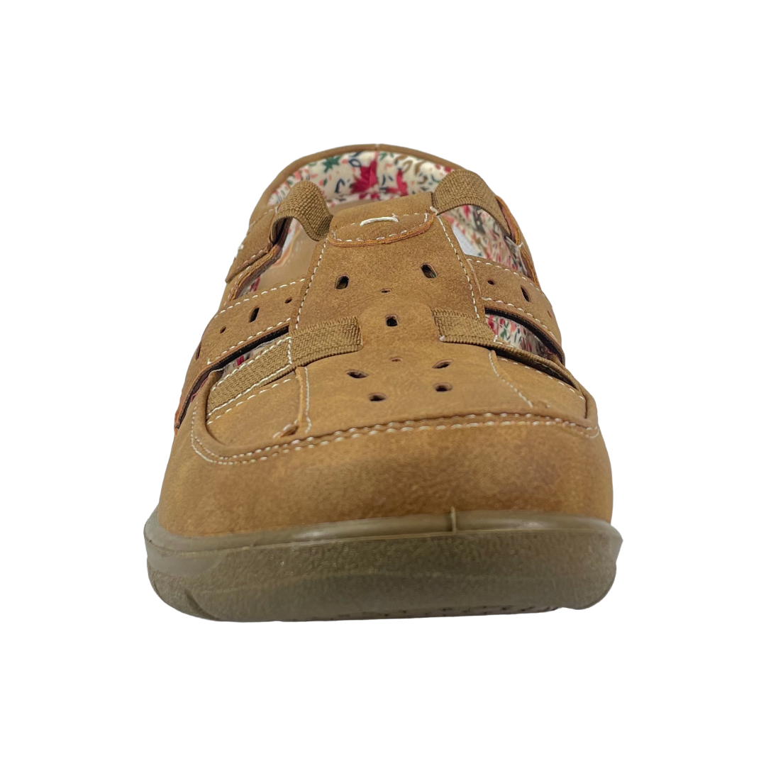 ZAPATOS DE DESCANSO PASSER CAFÉ MUJER | 307-16-2