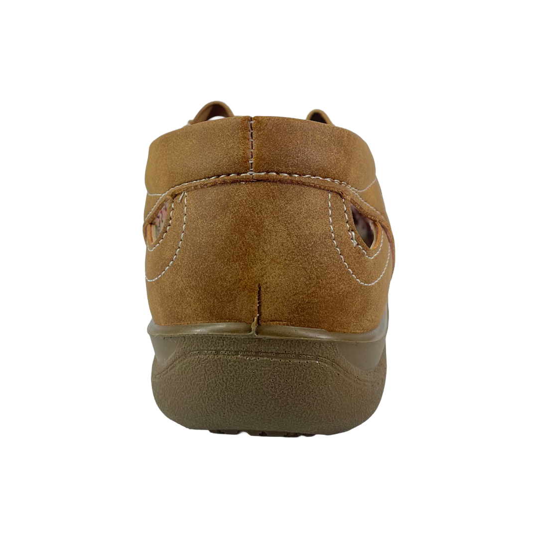 ZAPATOS DE DESCANSO PASSER CAFÉ MUJER | 307-16-4