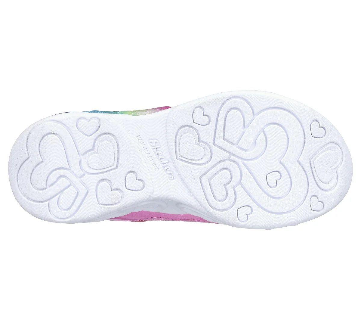 Zapatillas Skechers Infinite Heart Lights Fresh Love Niñas 303752L-PKLP-3