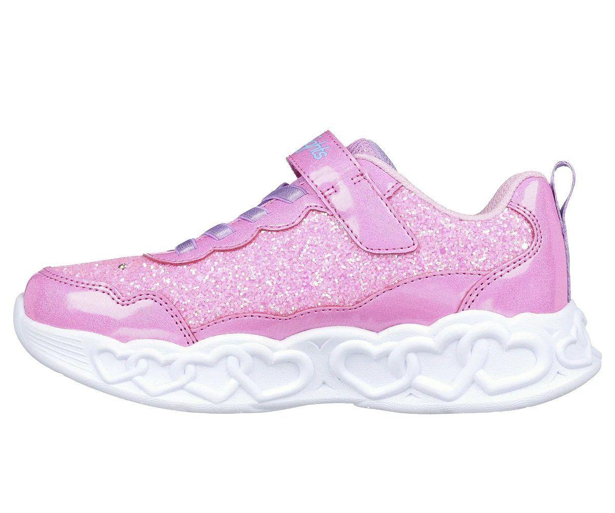 Zapatillas Skechers Infinite Heart Lights Fresh Love Niñas 303752L-PKLP-4
