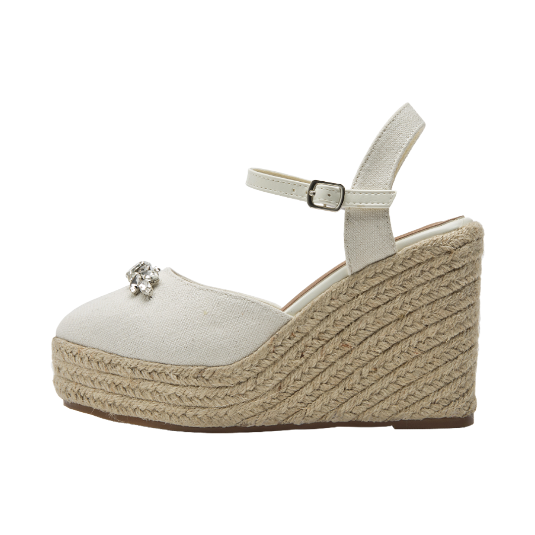 SANDALIAS DE FIESTA  BRUNO ROSSI BLANCO MUJER  BRM0073-2