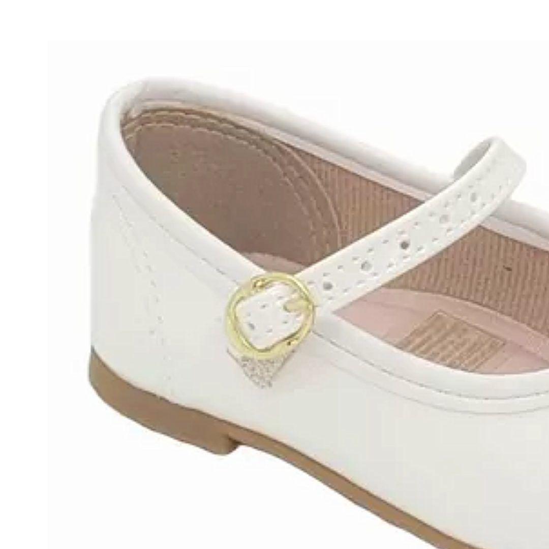 Sandalia Molekinha White Bebe 2106.1030.13488.16072-2