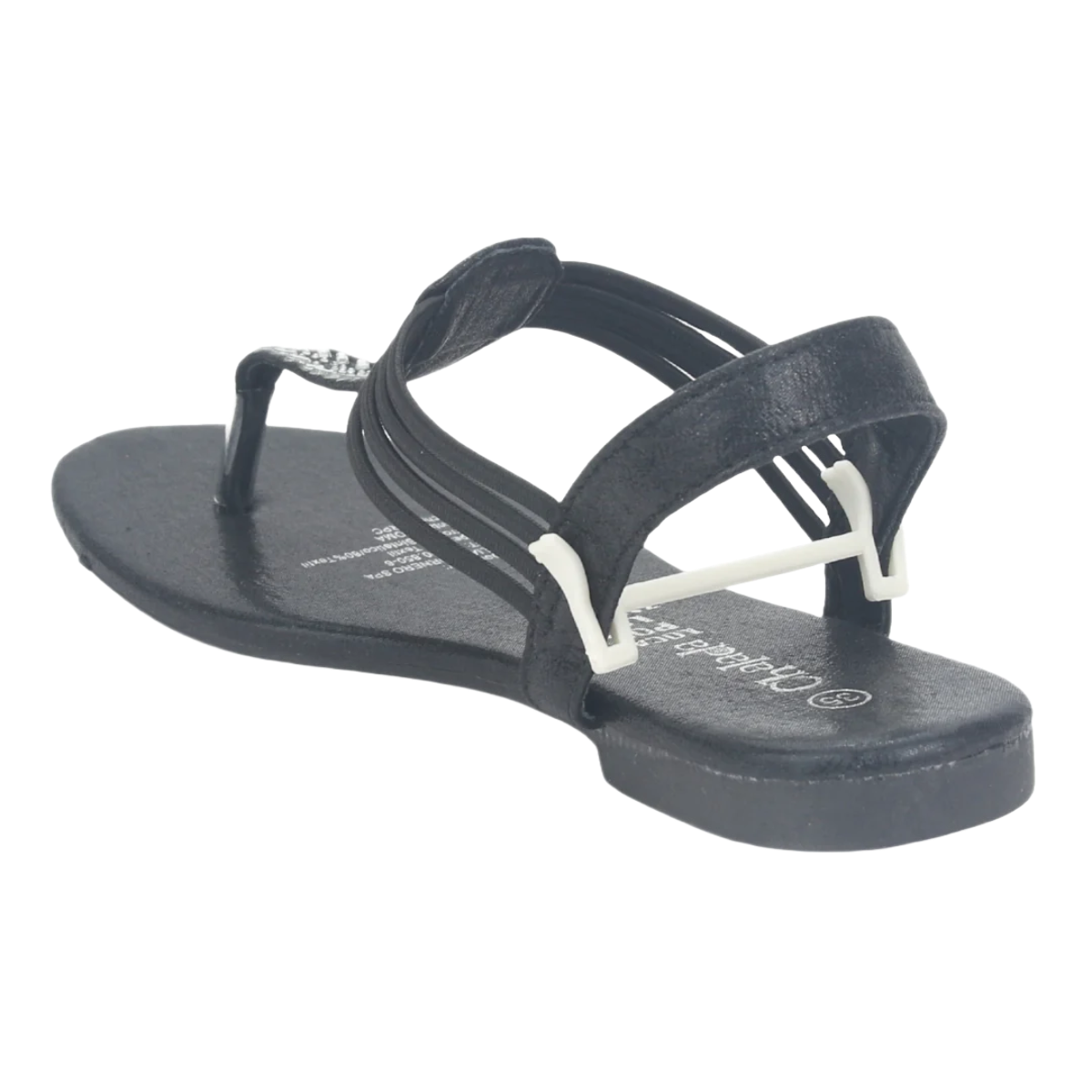 SANDALIAS CHALADA NEGRAS | 17-ALKI-5-2