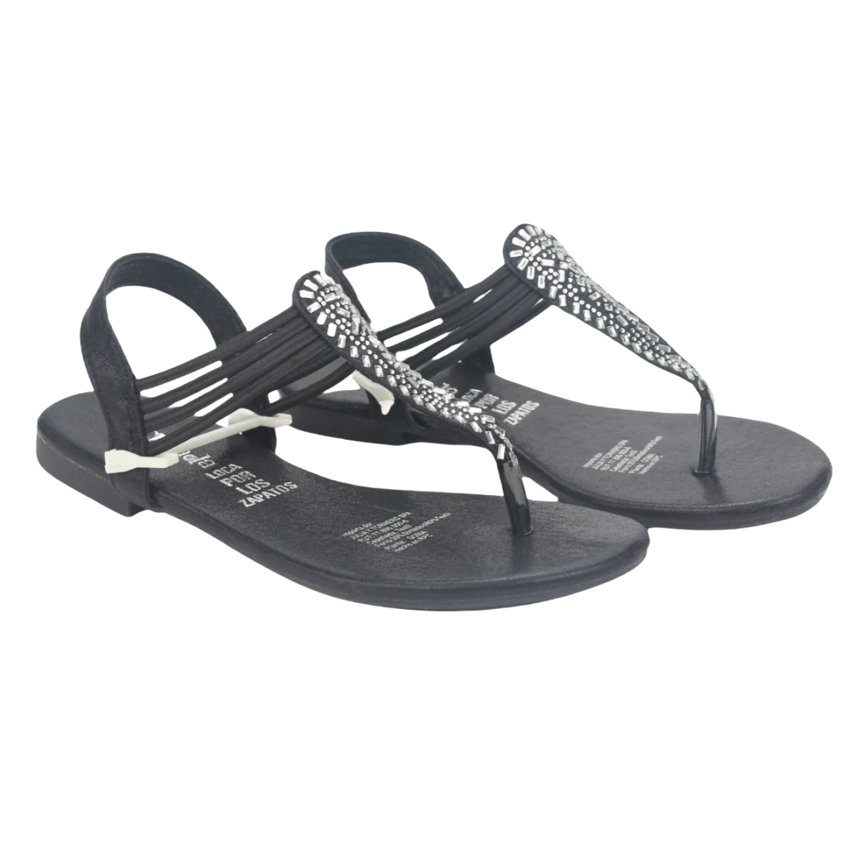 SANDALIAS CHALADA NEGRAS | 17-ALKI-5-3