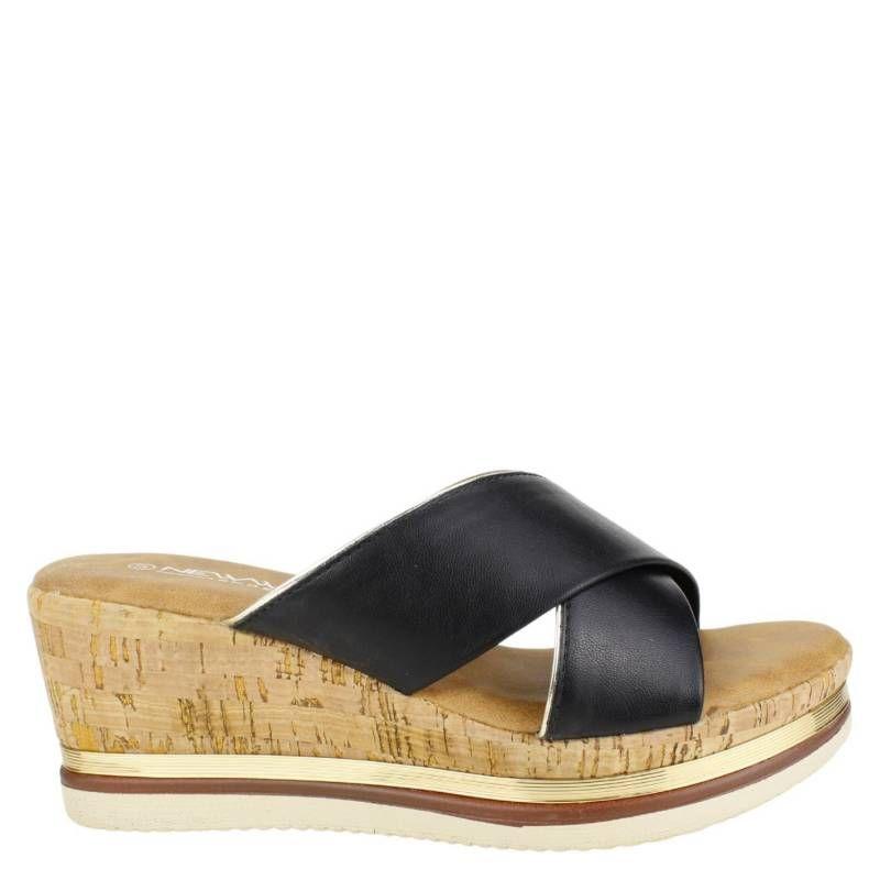 Sandalia New Walk De Mujer Black 825-306-90-2