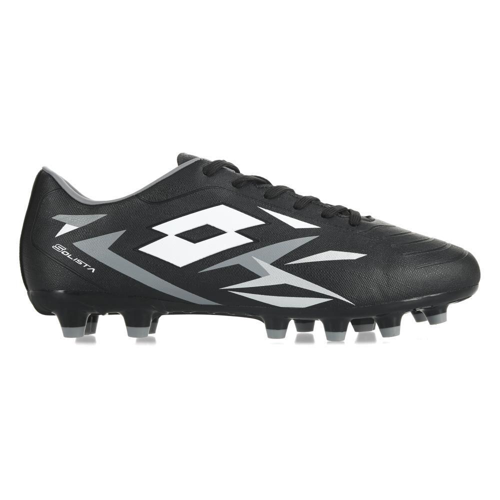 Zapatillas Fútbol Lotto Solista Fg Negro/gris Adulto J0444-0
