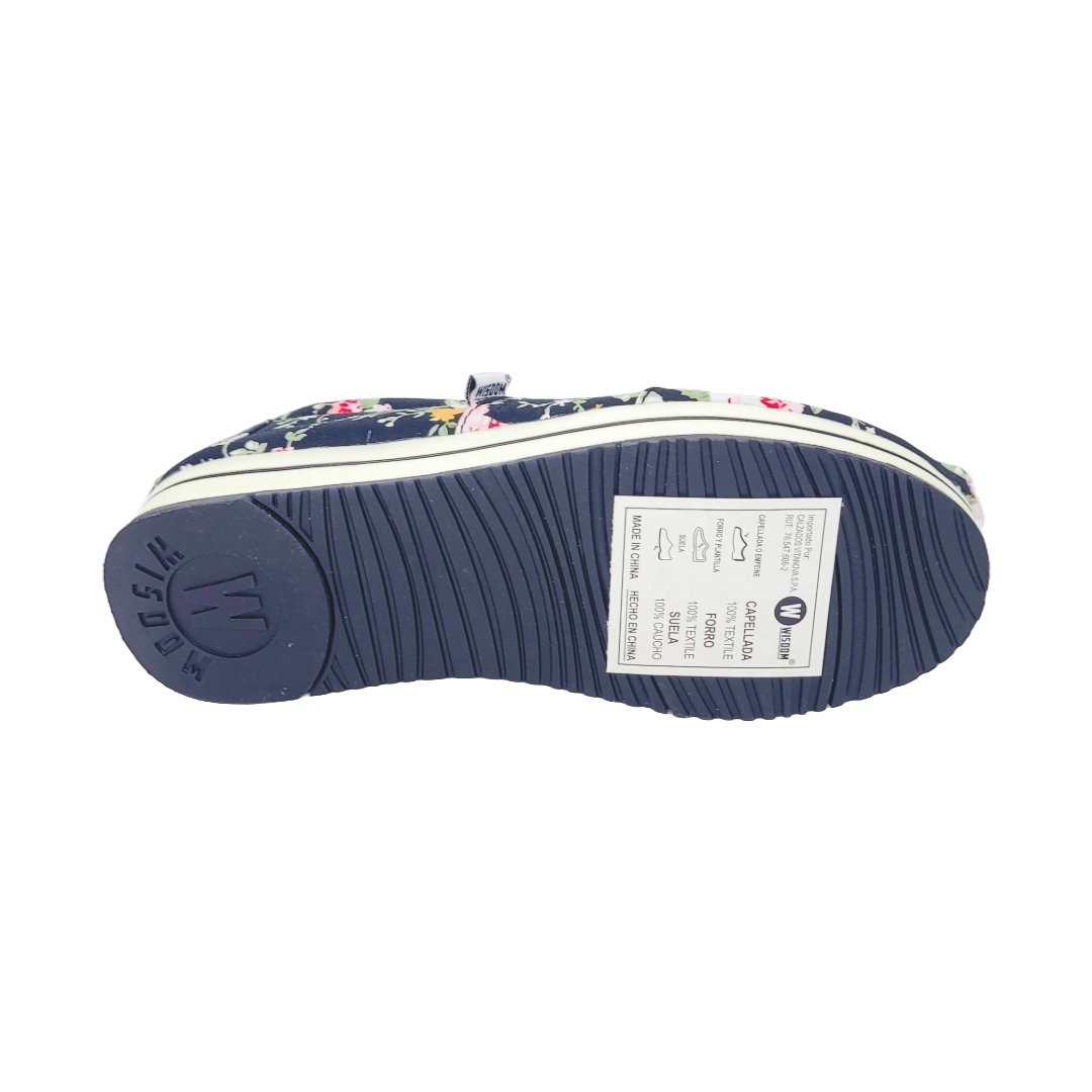 ALPARGATAS WISDOM FLOREADO ROSE MUJER | W-010-4