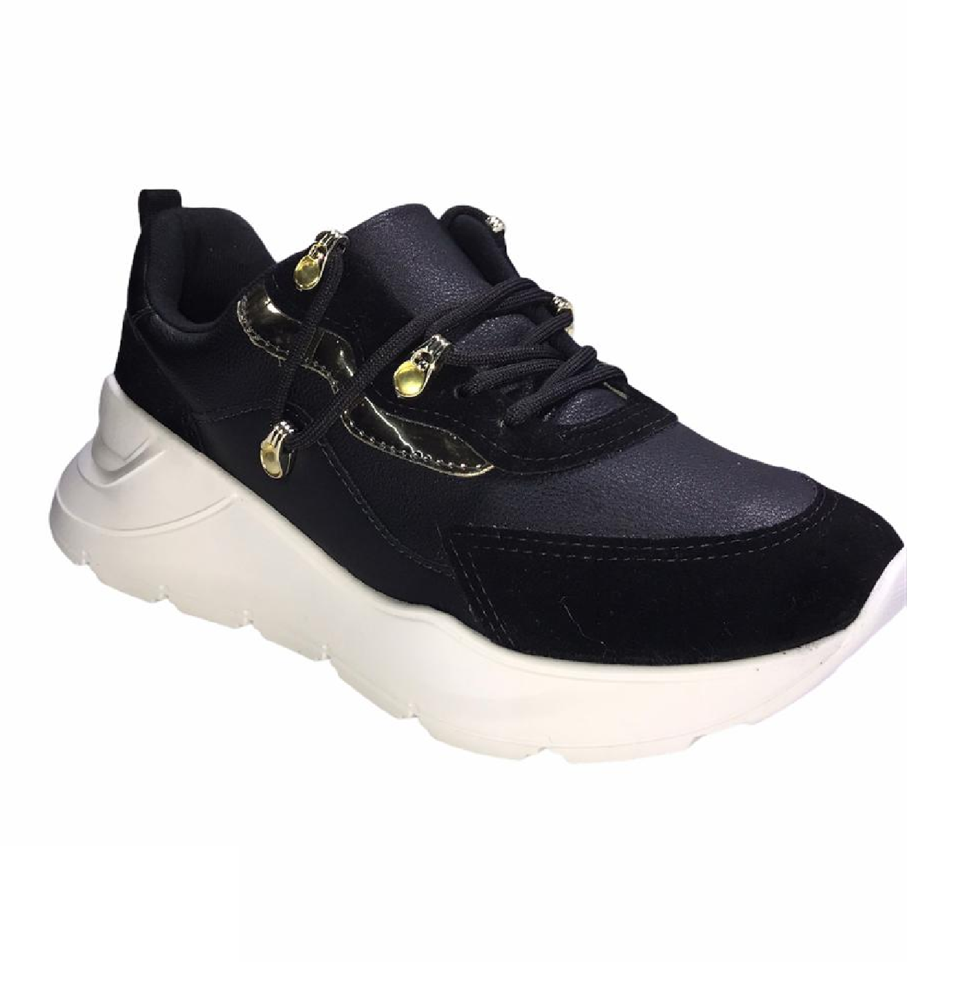 Zapatilla Vizzano Negra/Blanco Mujer 1360.103.21946.16579-0