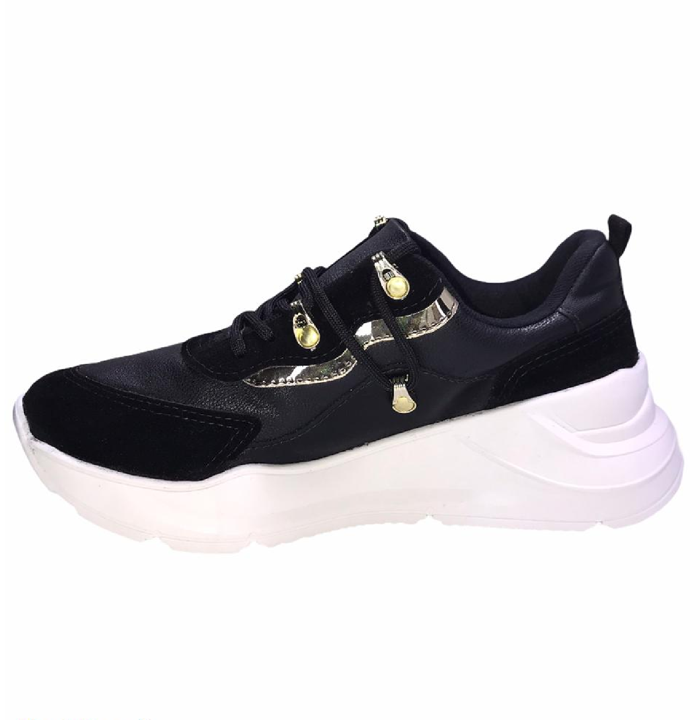Zapatilla Vizzano Negra/Blanco Mujer 1360.103.21946.16579-2