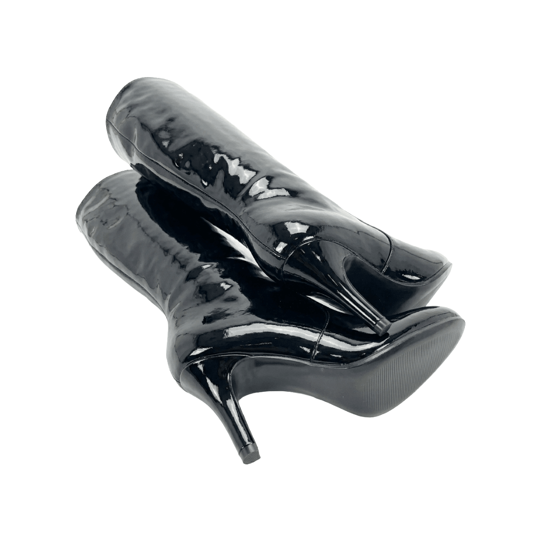 BOTAS BONNY FRANCO NEGRO CHAROL MUJER 275-5831-2