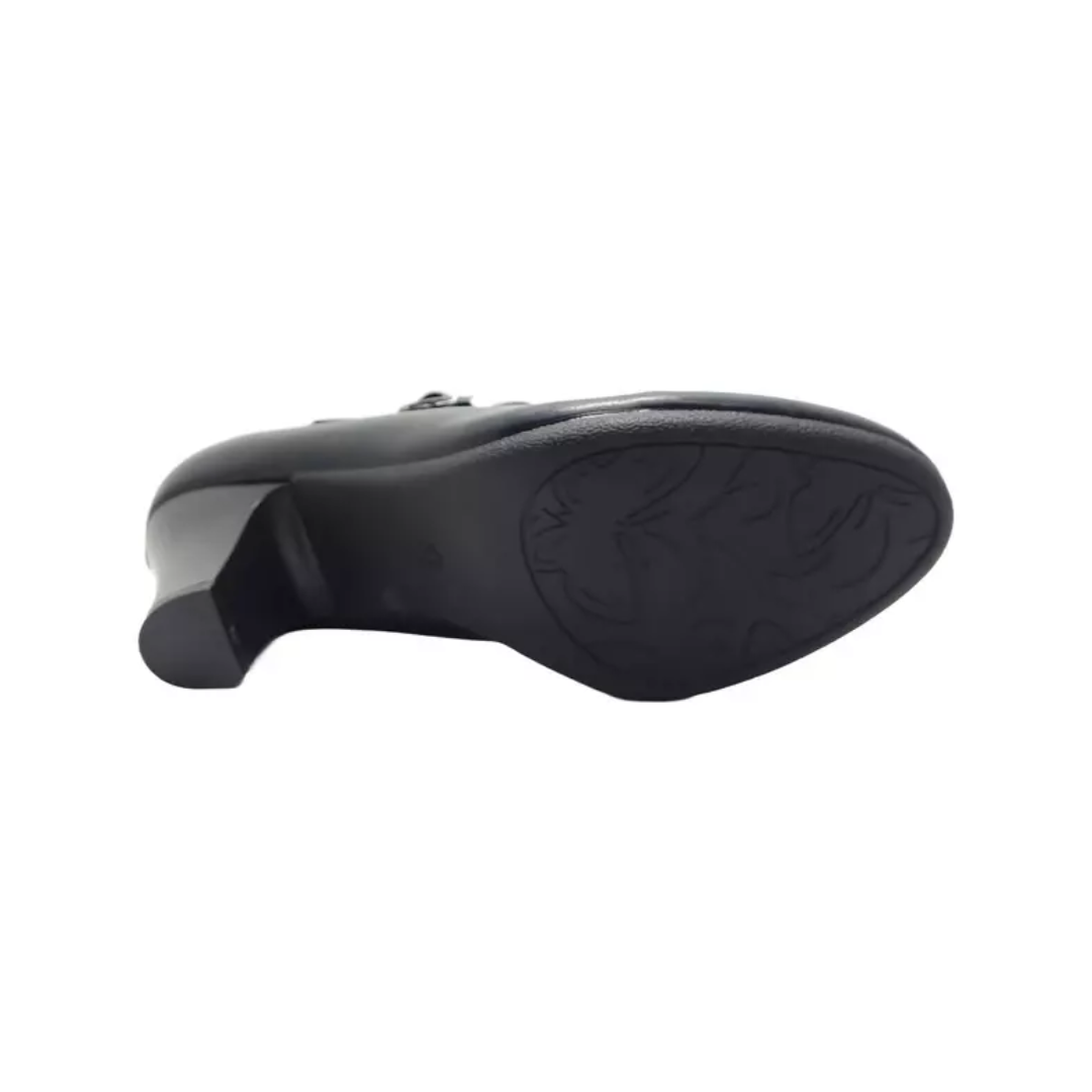 ZAPATOS TACONES DE CUECA BONNY FRANCO NEGRO MUJER 384-0141-3