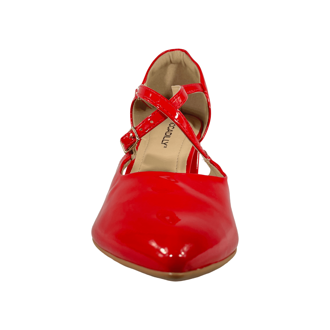 SANDALIAS DE FIESTA PICCADILLY ROJO MUJER PI-74521400000003-3