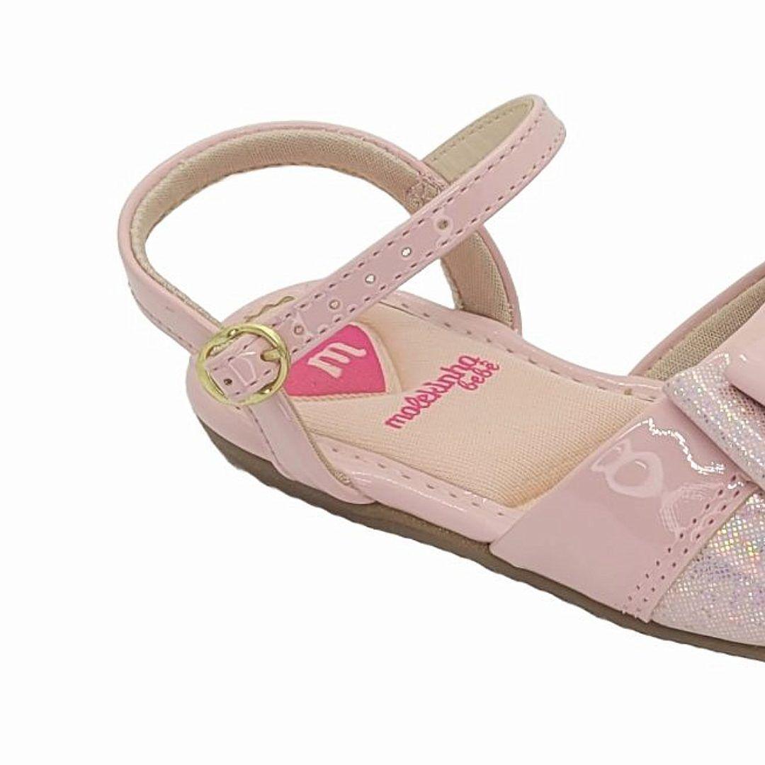 Sandalia Molekinha Pink Bebes 2112.676.26647-78276-1