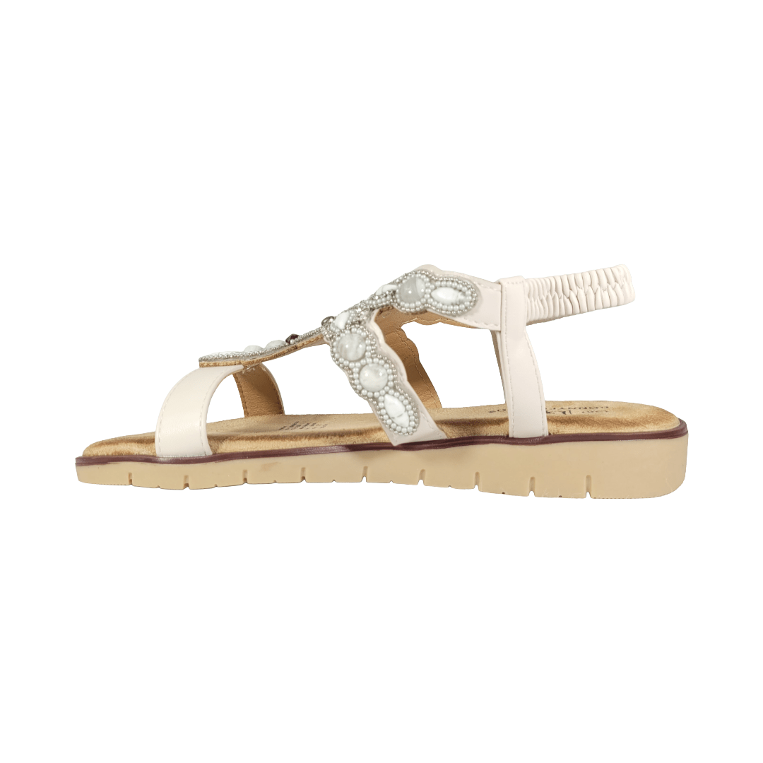 SANDALIAS BONNY FRANCO BEIGE MUJER 384-0077-3