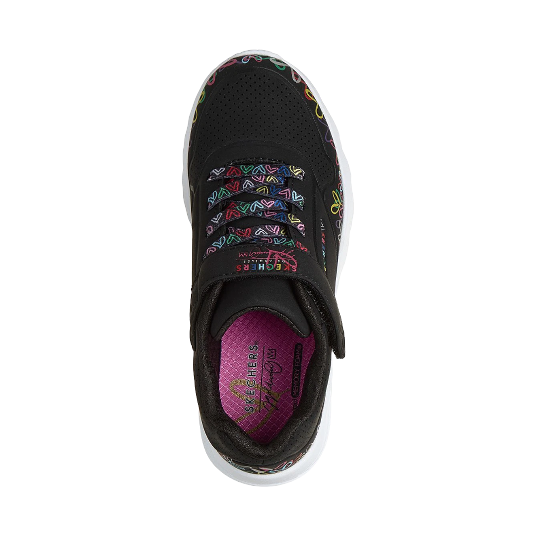 ZAPATILLAS URBANAS SKECHERS UNO LITE INFANTIL | 314091L-BKMT-2