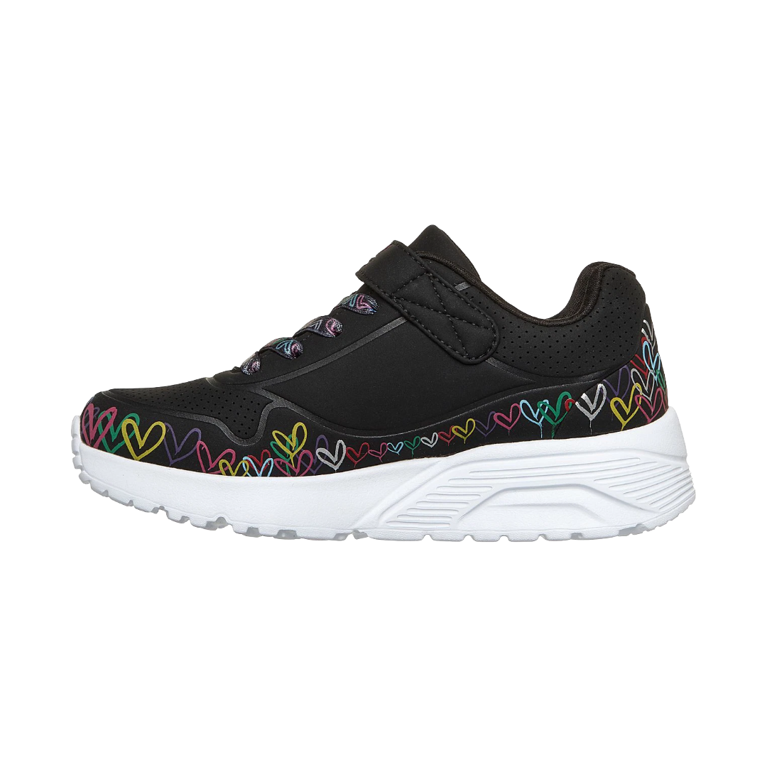 ZAPATILLAS URBANAS SKECHERS UNO LITE INFANTIL | 314091L-BKMT-3